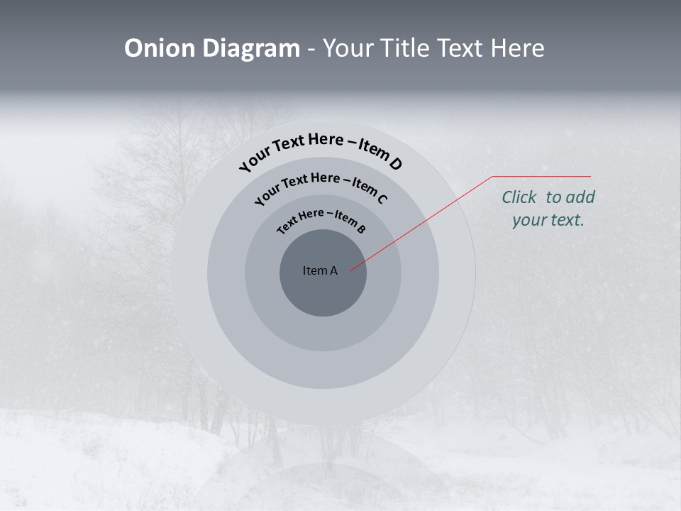 Day December Misty PowerPoint Template