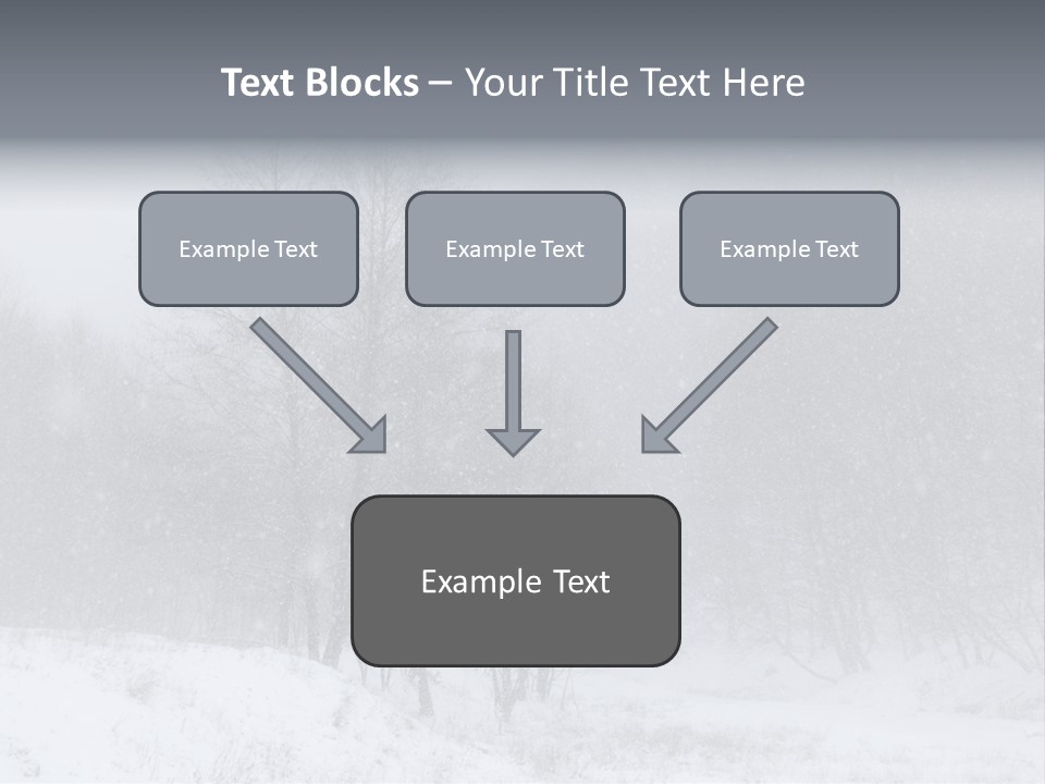 Day December Misty PowerPoint Template