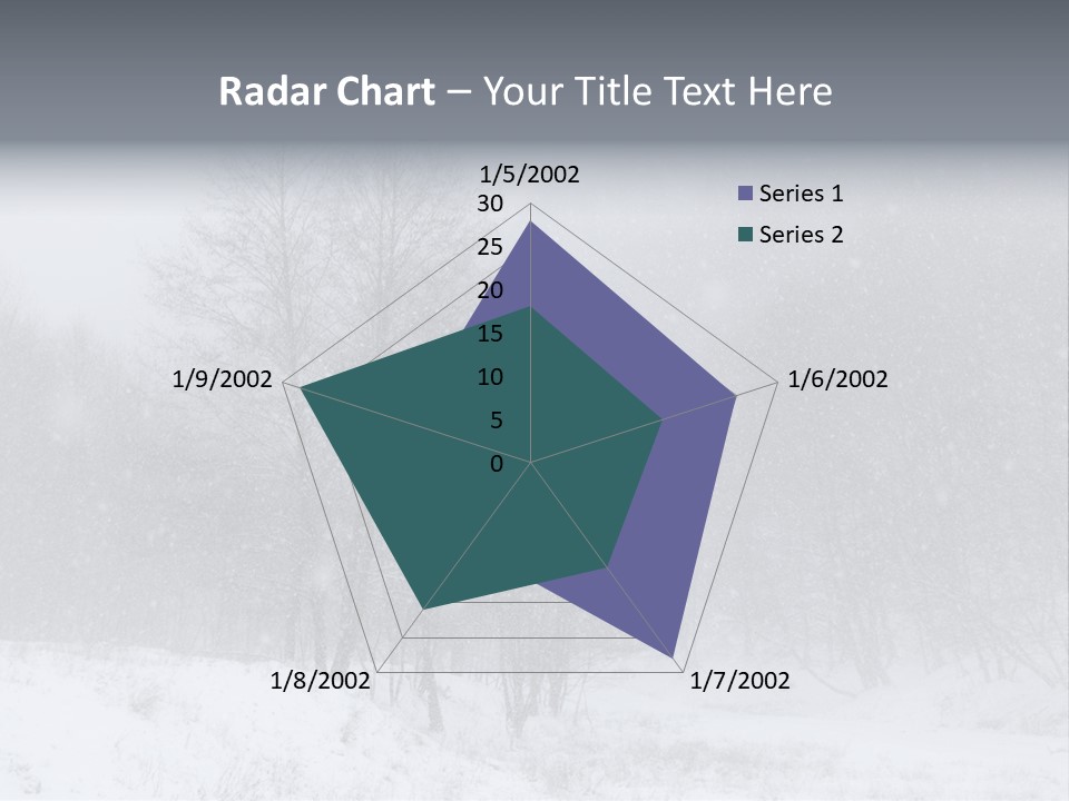 Day December Misty PowerPoint Template