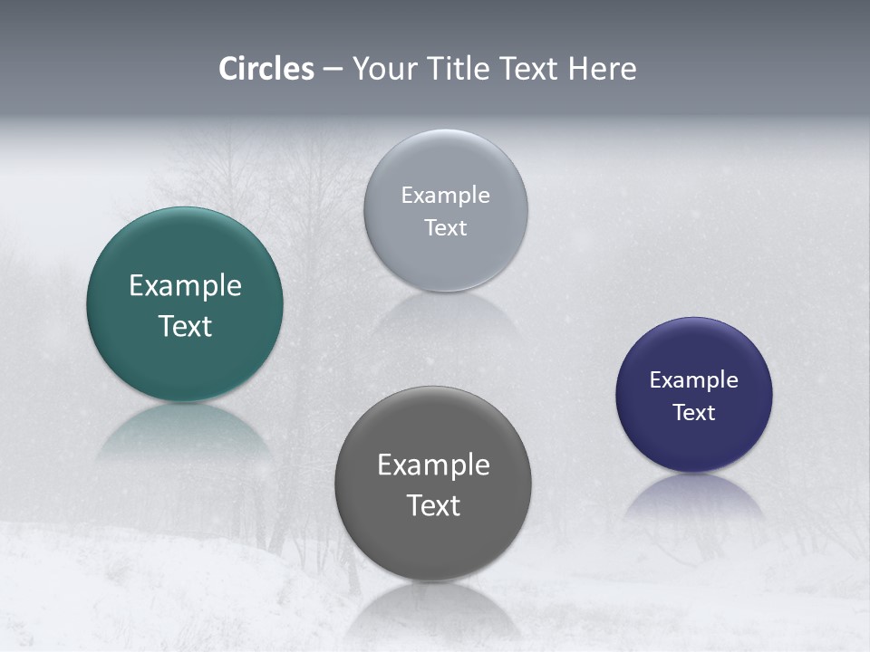 Day December Misty PowerPoint Template