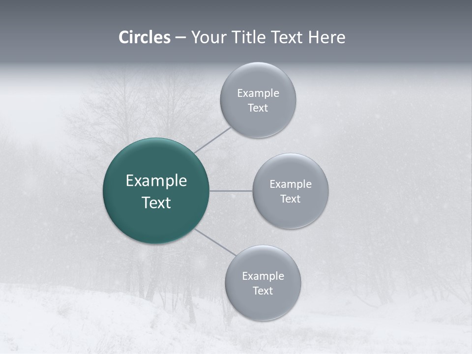 Day December Misty PowerPoint Template