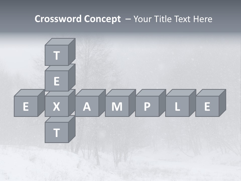 Day December Misty PowerPoint Template