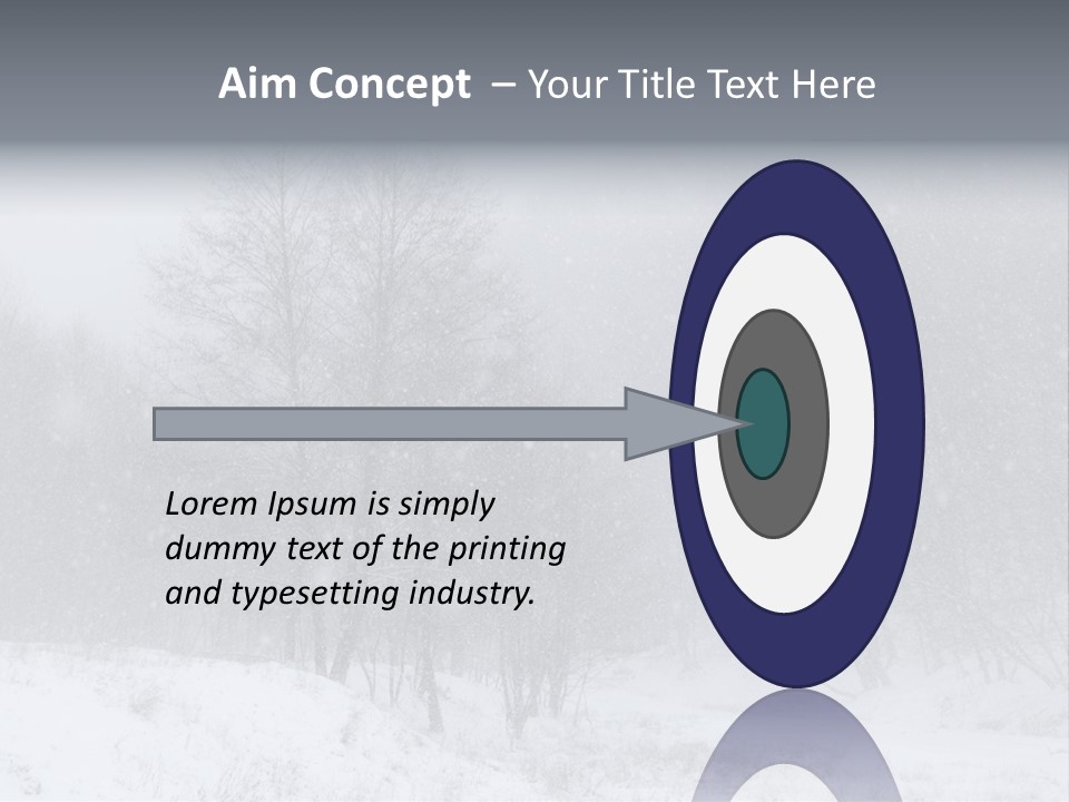 Day December Misty PowerPoint Template