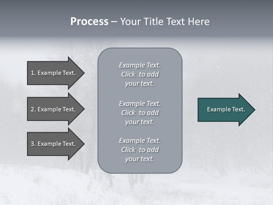 Day December Misty PowerPoint Template