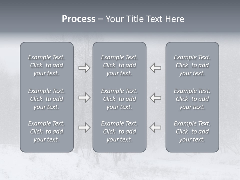 Day December Misty PowerPoint Template