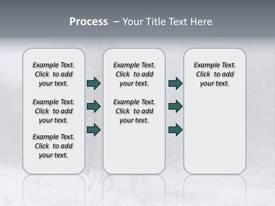 Day December Misty PowerPoint Template