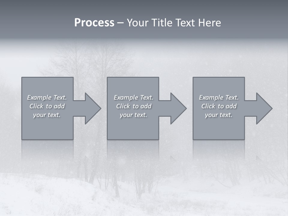 Day December Misty PowerPoint Template