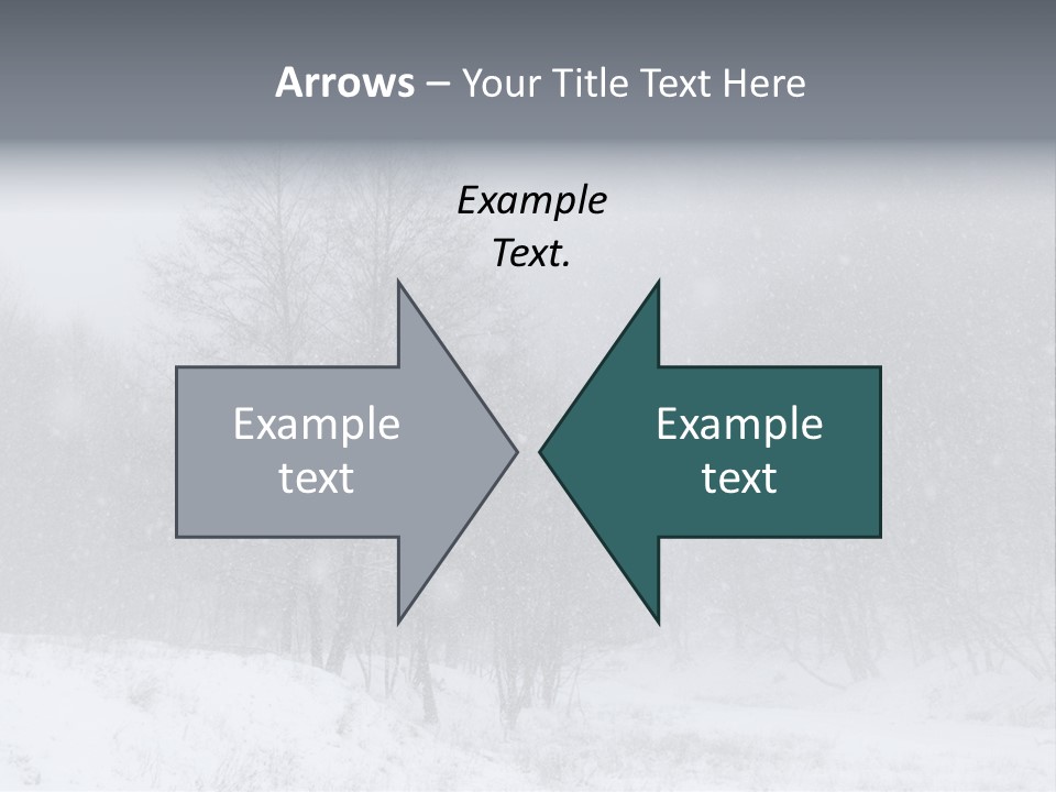 Day December Misty PowerPoint Template