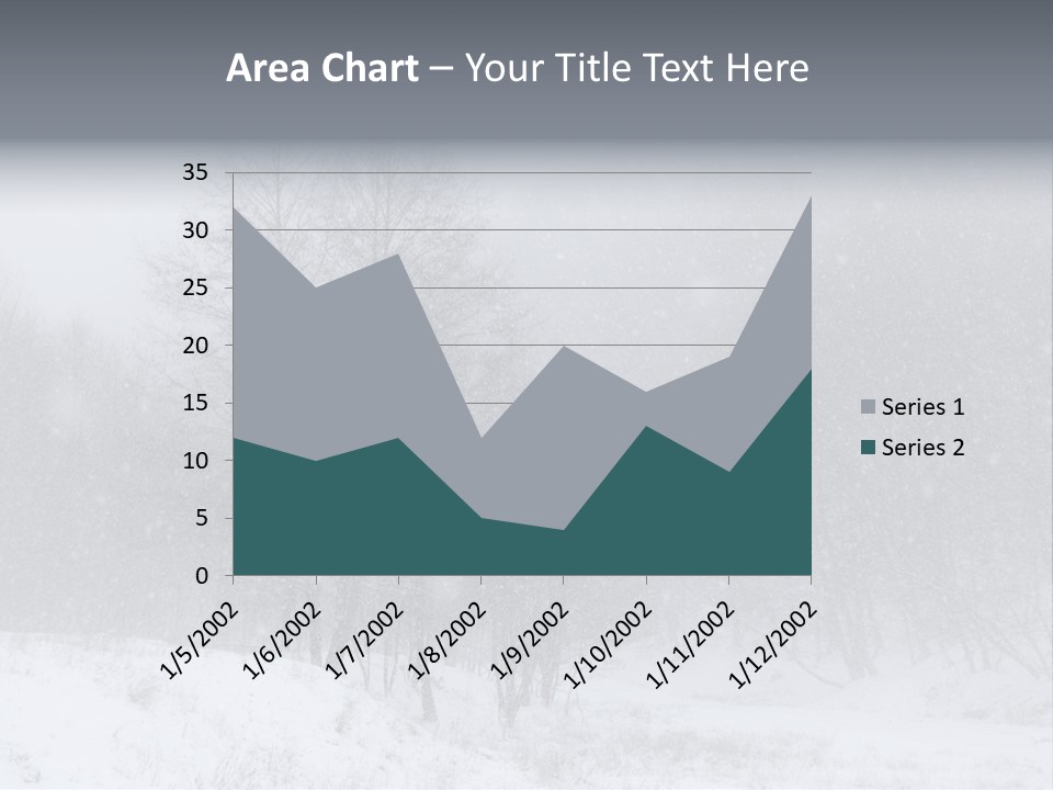Day December Misty PowerPoint Template