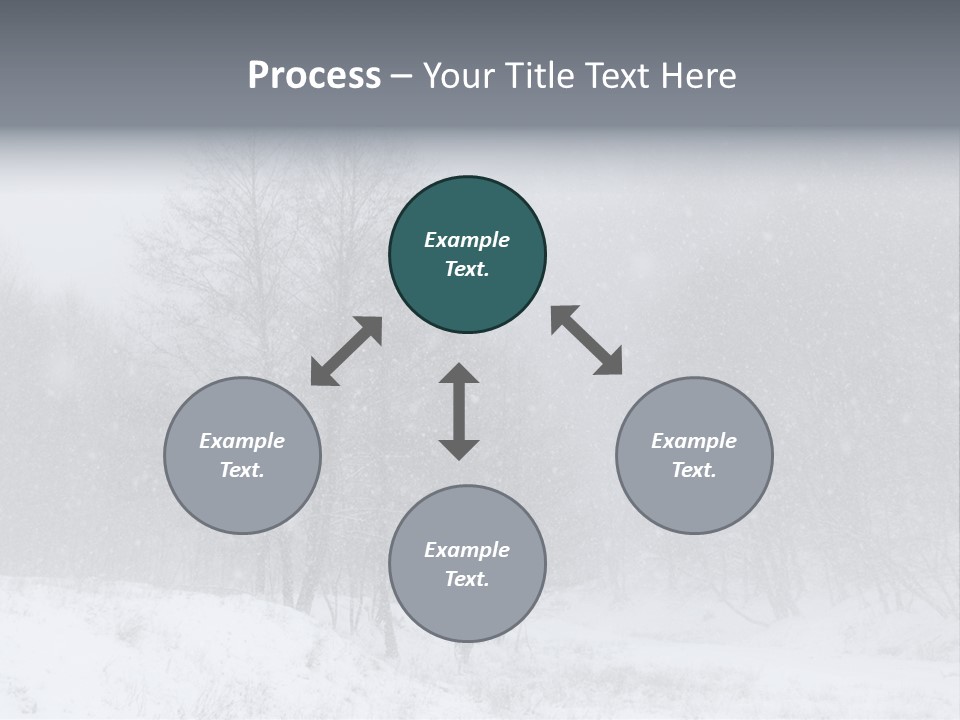 Day December Misty PowerPoint Template
