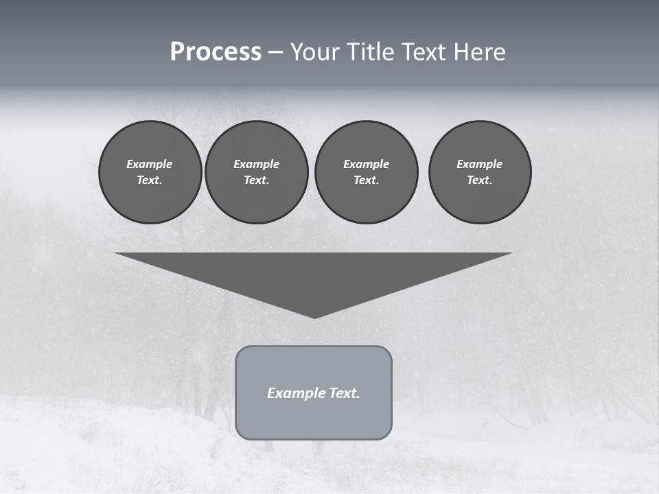Day December Misty PowerPoint Template