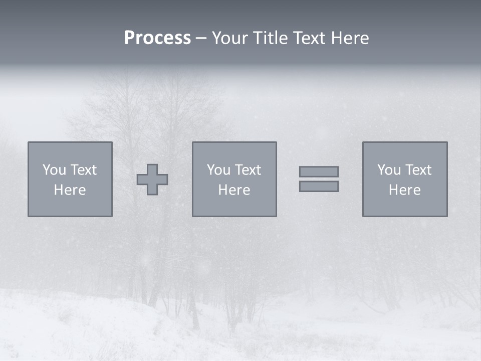 Day December Misty PowerPoint Template