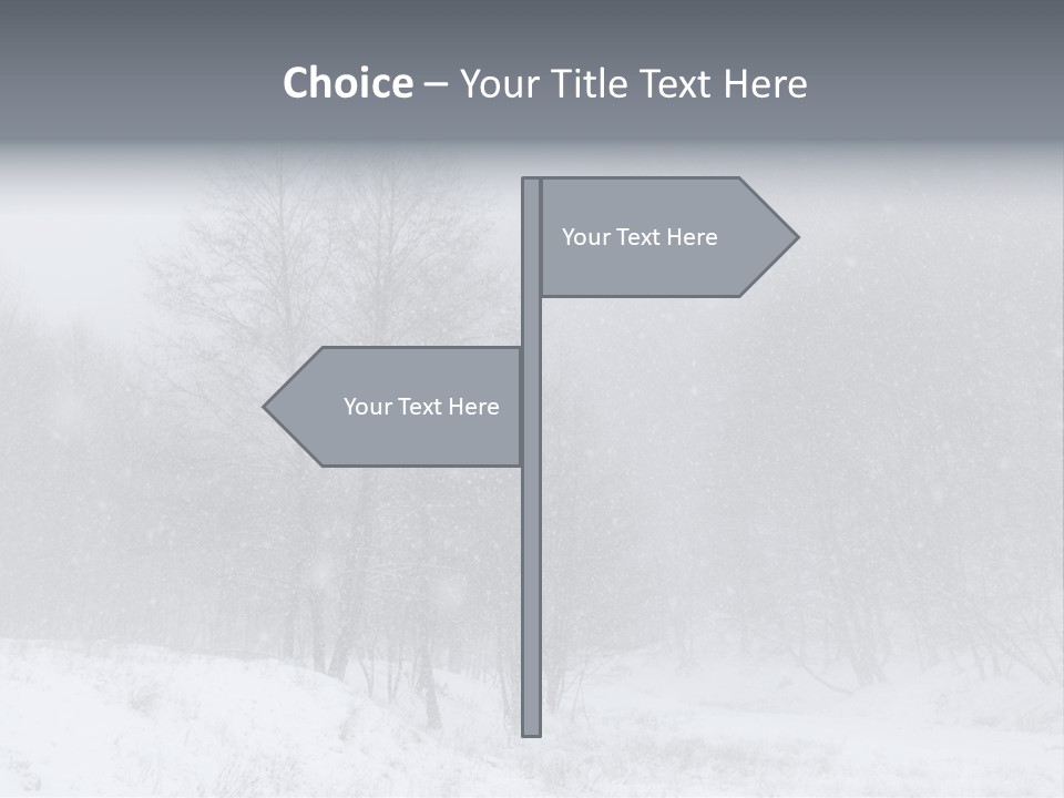 Day December Misty PowerPoint Template