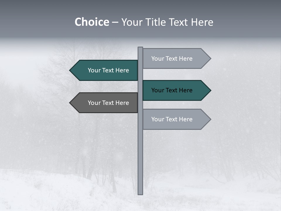 Day December Misty PowerPoint Template