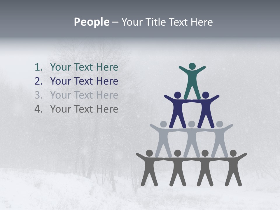 Day December Misty PowerPoint Template