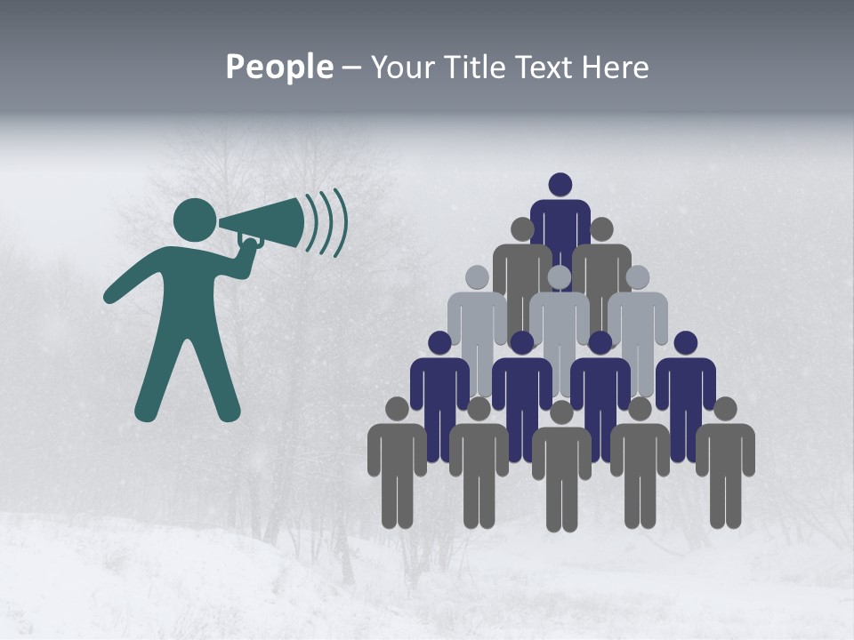 Day December Misty PowerPoint Template