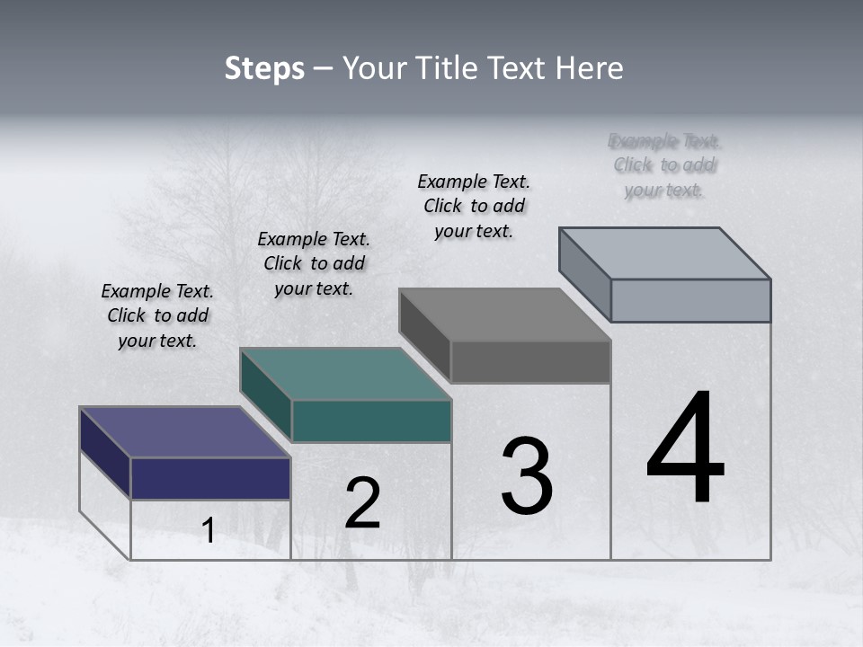 Day December Misty PowerPoint Template