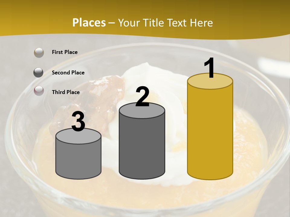 Brown Walnuts Background PowerPoint Template