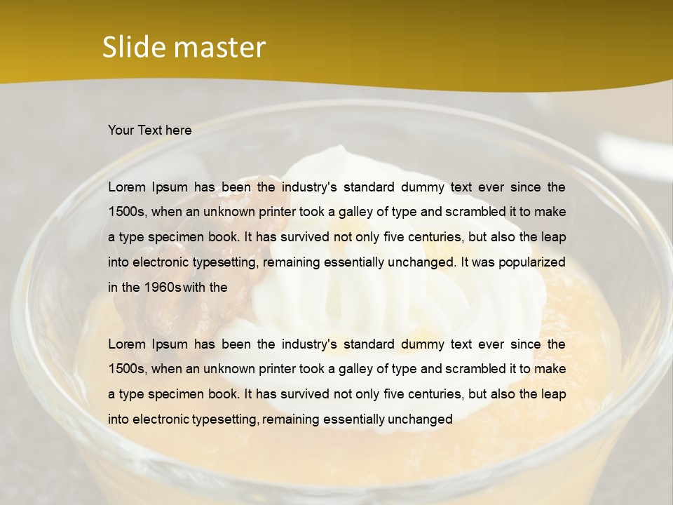 Brown Walnuts Background PowerPoint Template