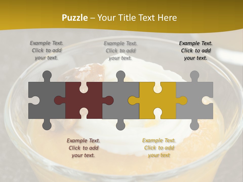 Brown Walnuts Background PowerPoint Template