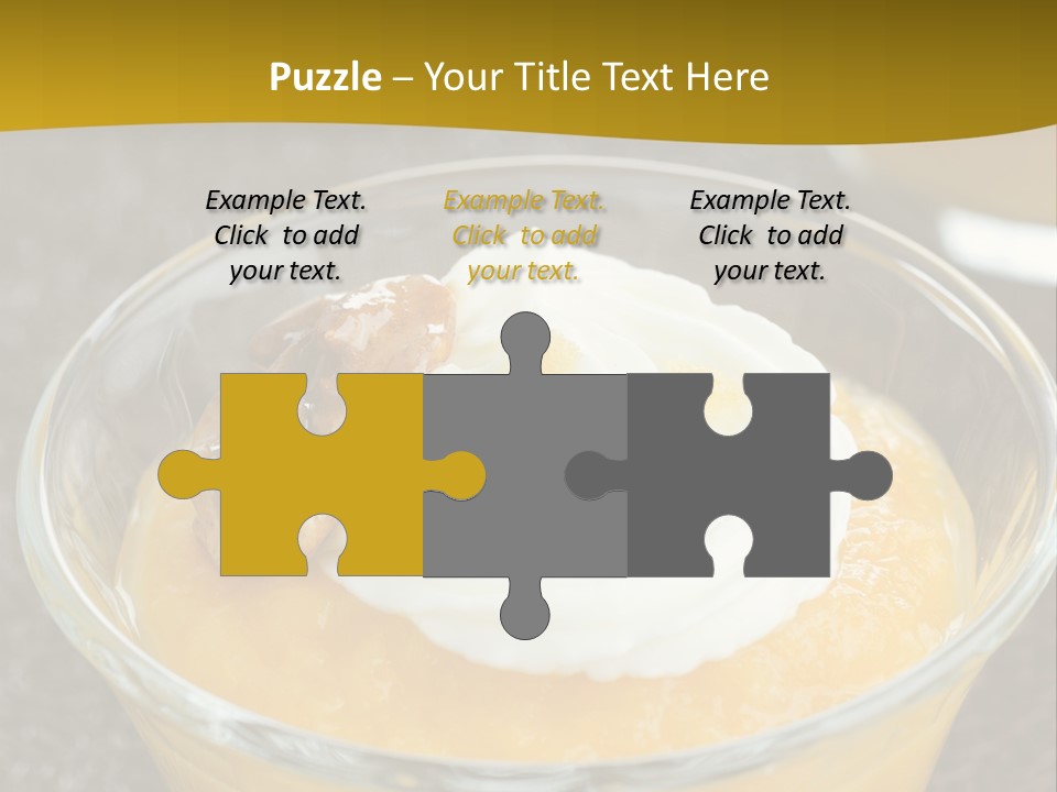 Brown Walnuts Background PowerPoint Template