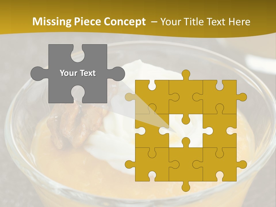 Brown Walnuts Background PowerPoint Template