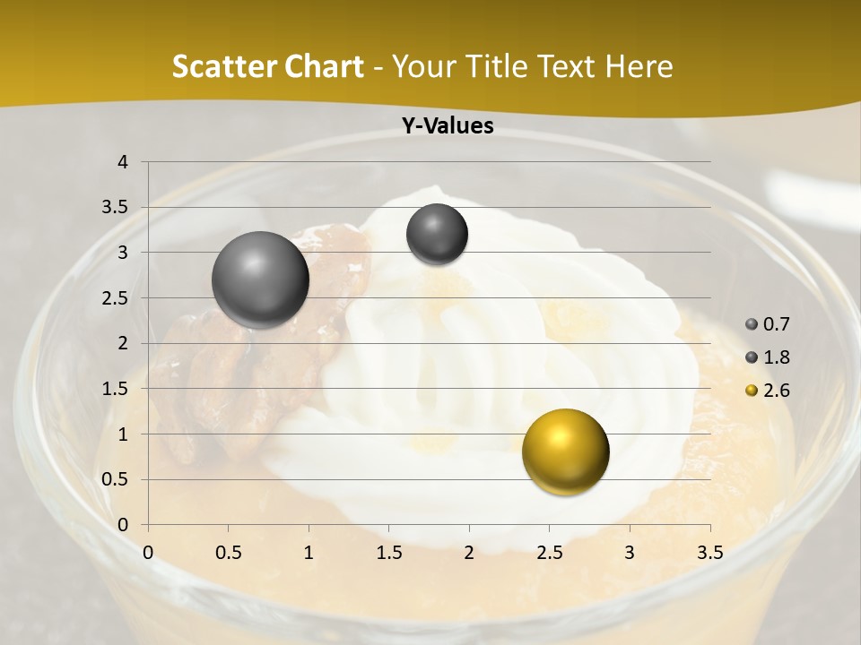 Brown Walnuts Background PowerPoint Template