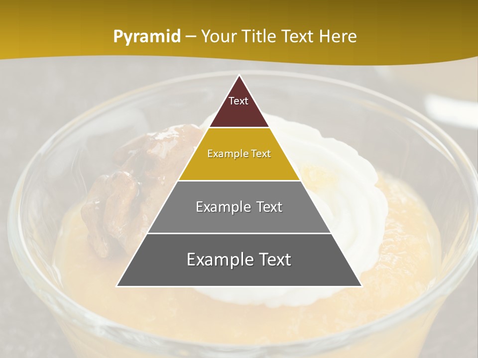 Brown Walnuts Background PowerPoint Template