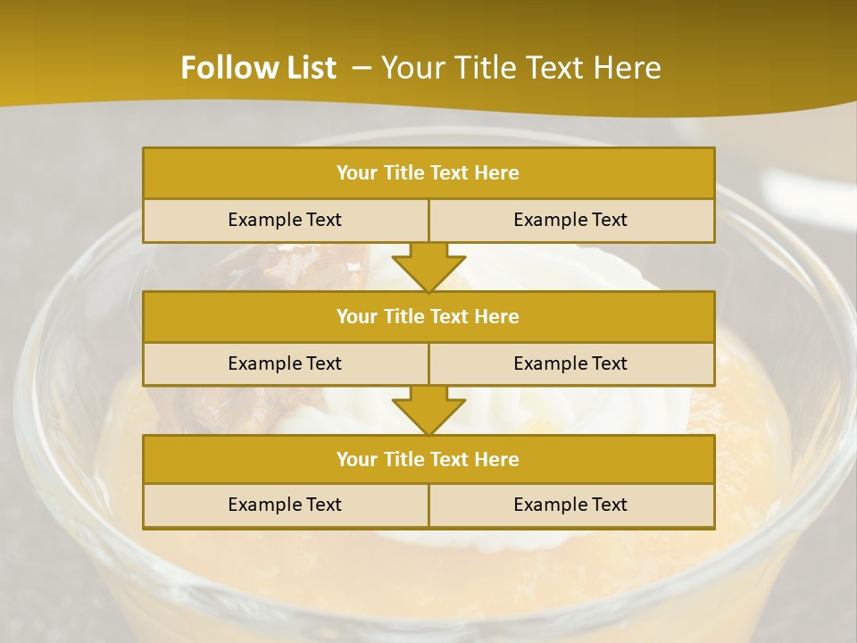 Brown Walnuts Background PowerPoint Template