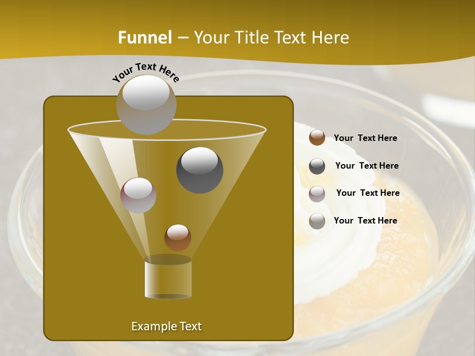 Brown Walnuts Background PowerPoint Template