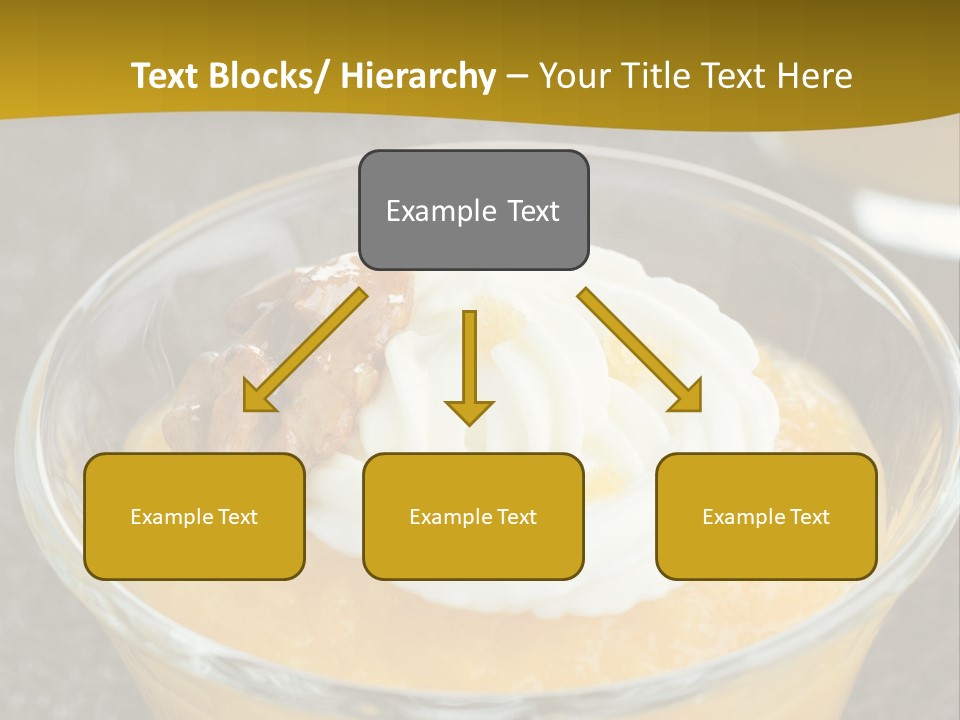 Brown Walnuts Background PowerPoint Template