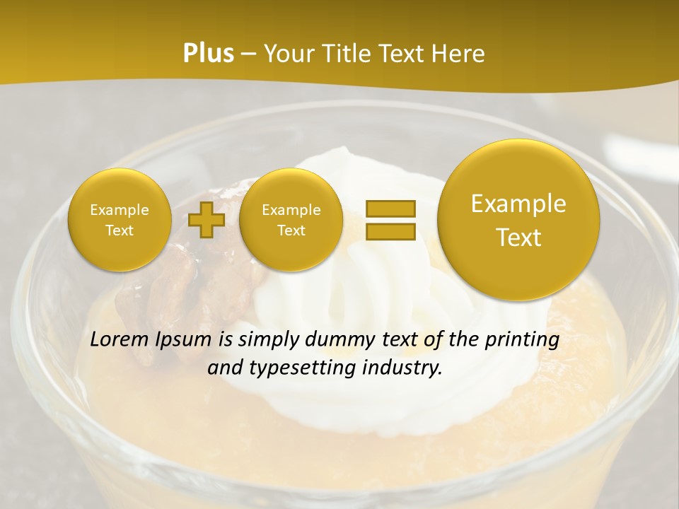 Brown Walnuts Background PowerPoint Template