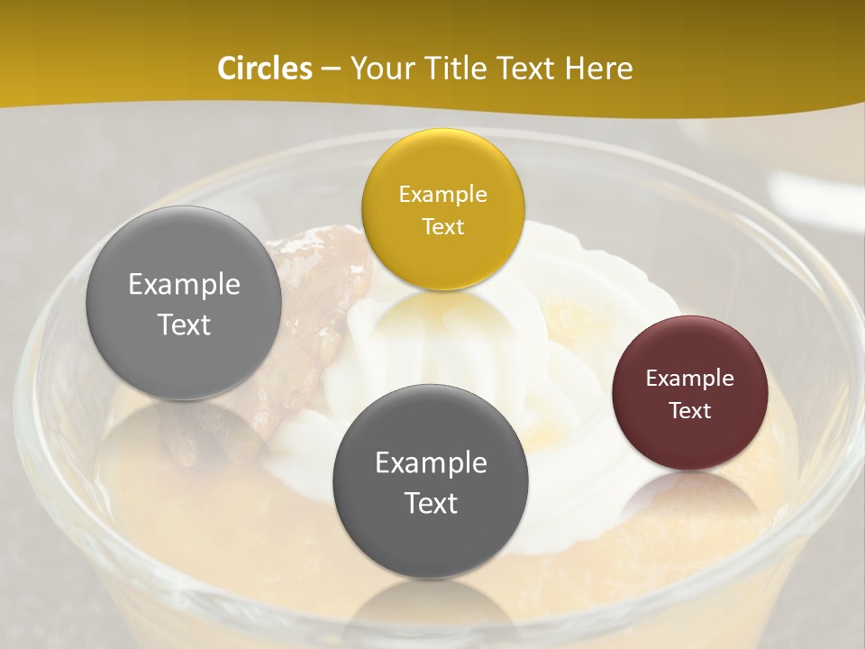 Brown Walnuts Background PowerPoint Template