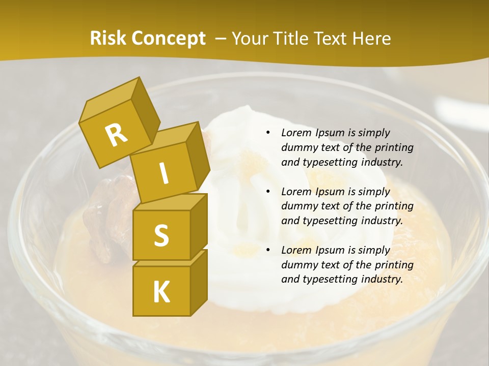 Brown Walnuts Background PowerPoint Template