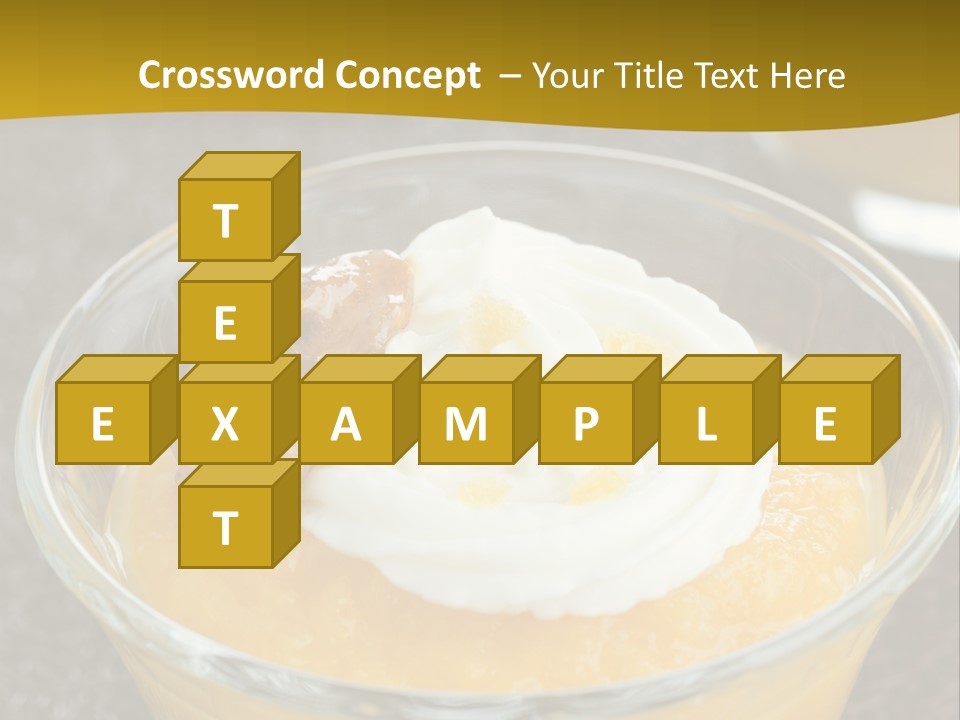 Brown Walnuts Background PowerPoint Template