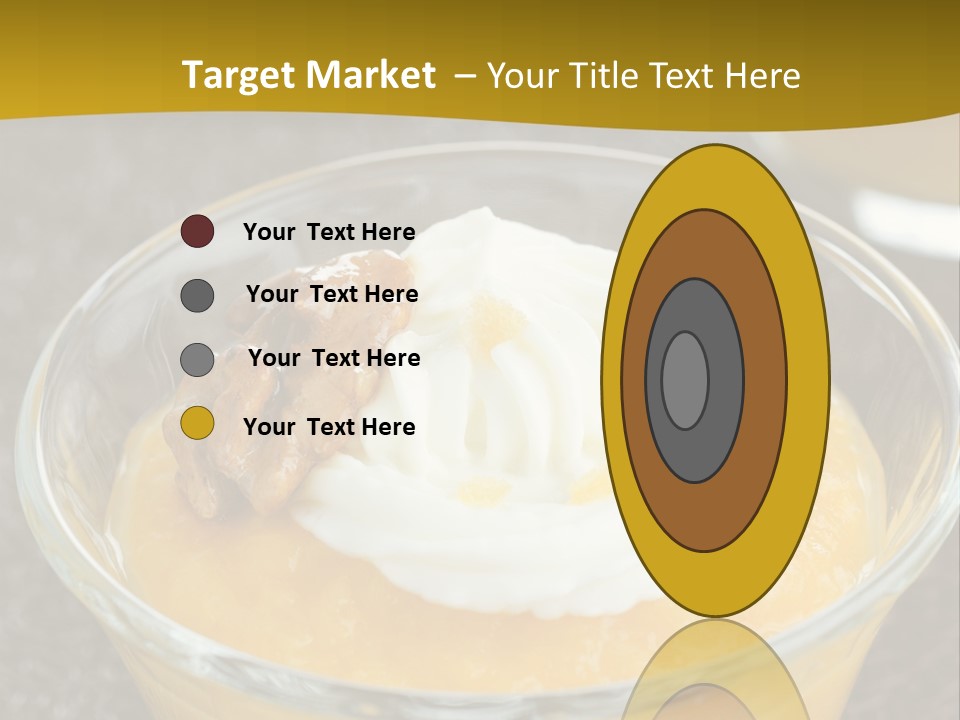 Brown Walnuts Background PowerPoint Template