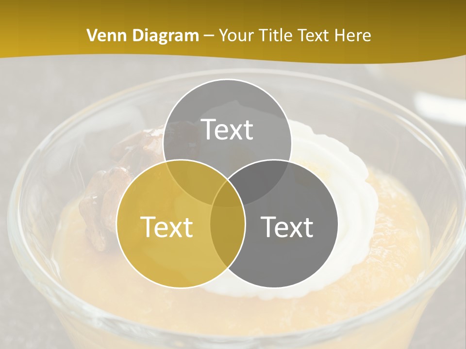 Brown Walnuts Background PowerPoint Template