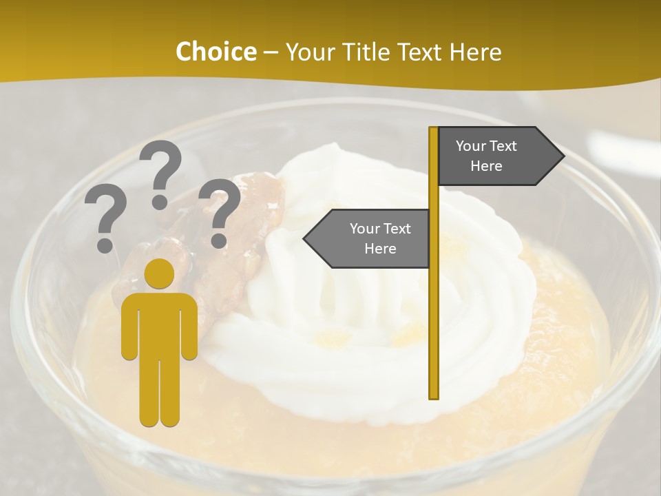 Brown Walnuts Background PowerPoint Template