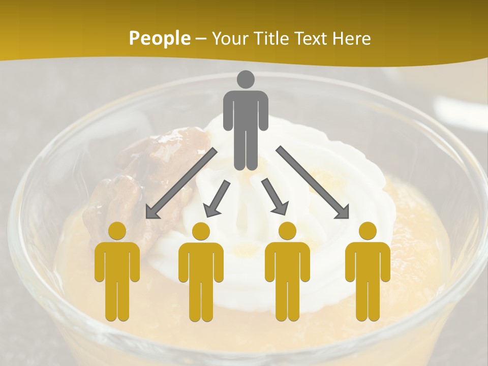 Brown Walnuts Background PowerPoint Template