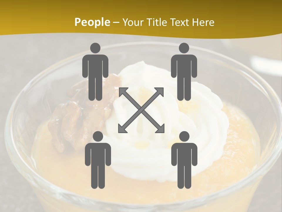 Brown Walnuts Background PowerPoint Template