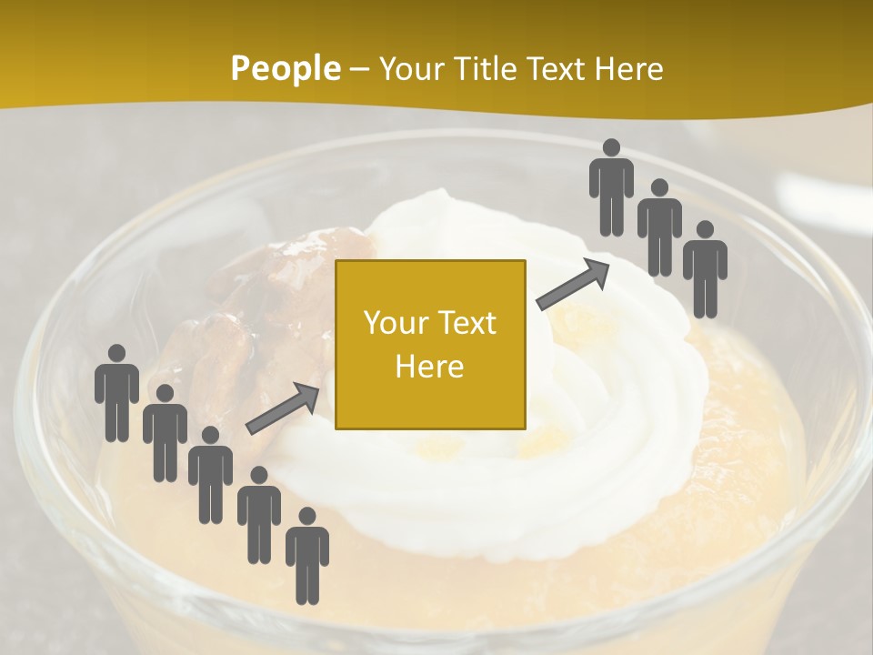 Brown Walnuts Background PowerPoint Template