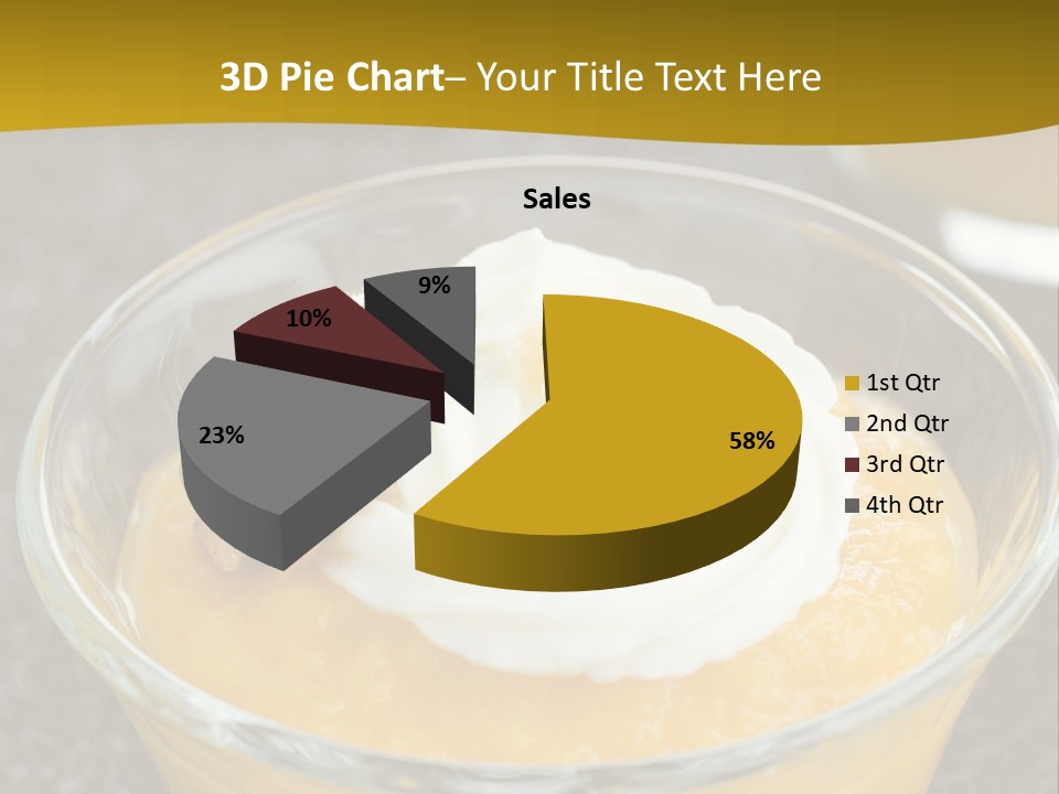 Brown Walnuts Background PowerPoint Template