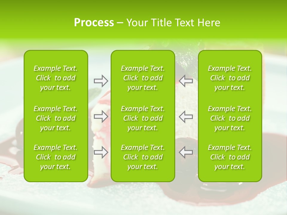 White Sauce Delicious PowerPoint Template