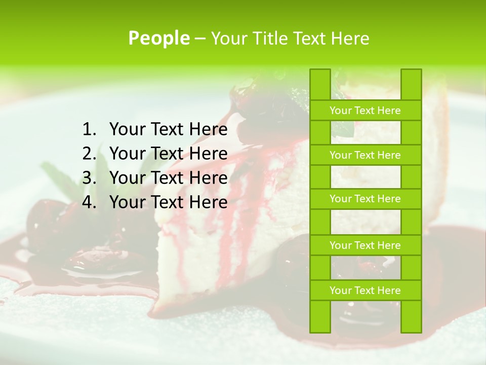 White Sauce Delicious PowerPoint Template