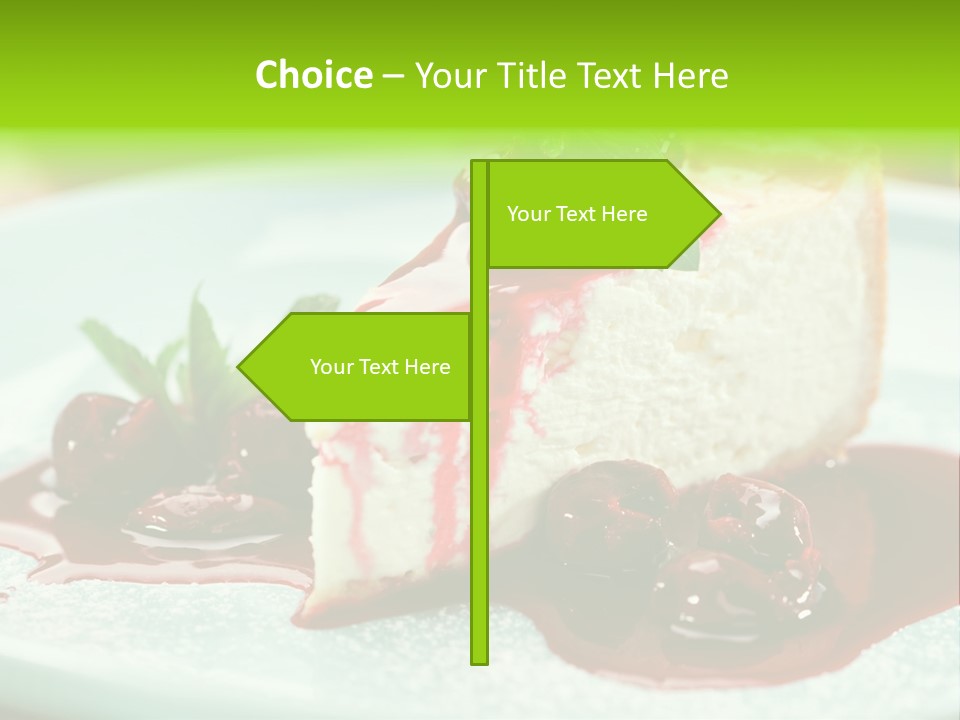 White Sauce Delicious PowerPoint Template