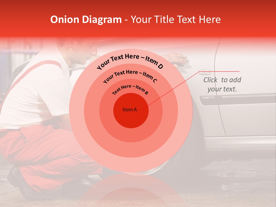 Workwear Automotive Technician Service Station PowerPoint Template