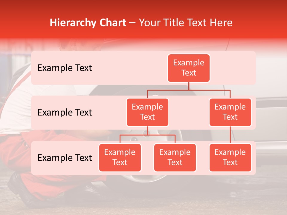 Workwear Automotive Technician Service Station PowerPoint Template