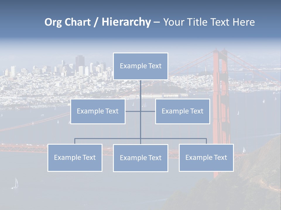 American Beach Skyscraper PowerPoint Template