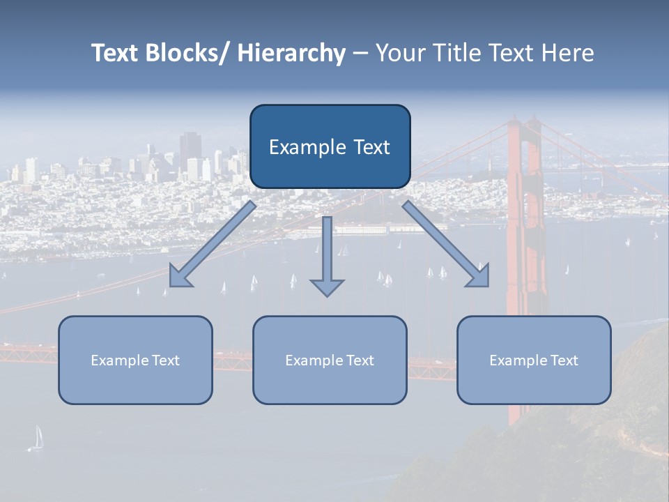 American Beach Skyscraper PowerPoint Template