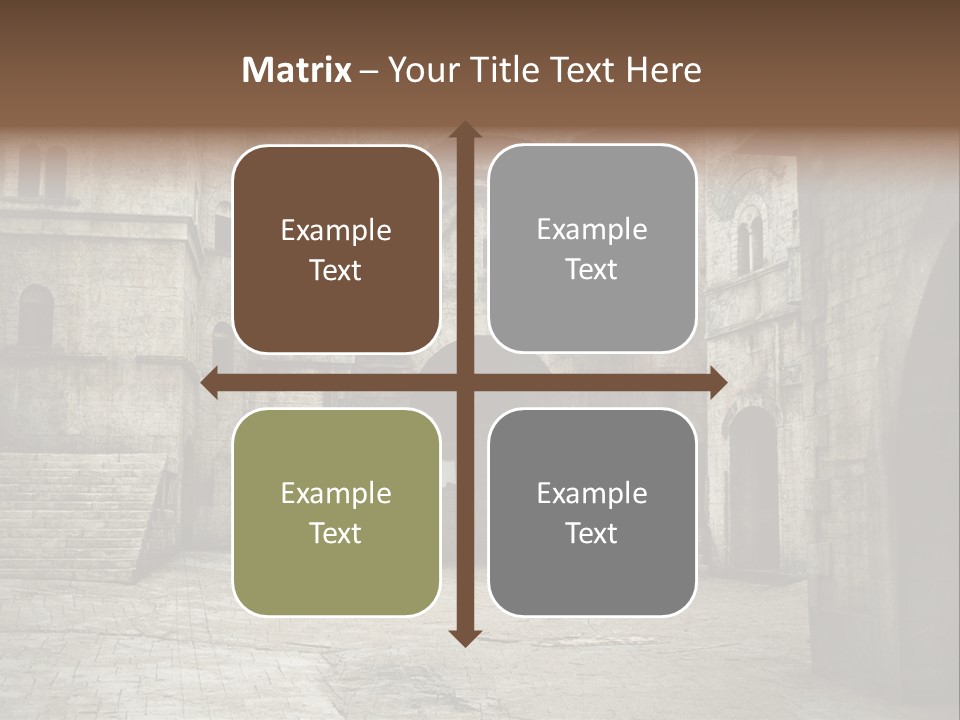 Mysterious Old Europe PowerPoint Template